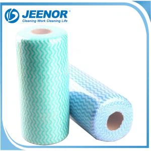 HV70 ผ้าทำความสะอาดในครัวเรือน︱ผ้าวูบและเส้นใยโพลีเอสเตอร์ผ้า Nonwoven ︱ผ้าเช็ดทำความสะอาดในครัวเรือน